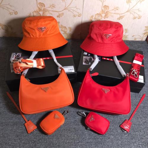 PRADA Bag Hat Set