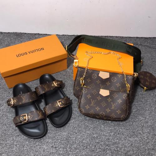 LV Bag Slides Set