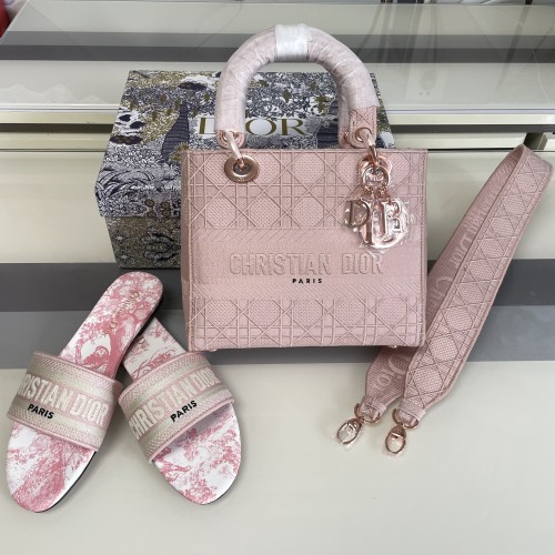 DIOR BAG SLIDES SET