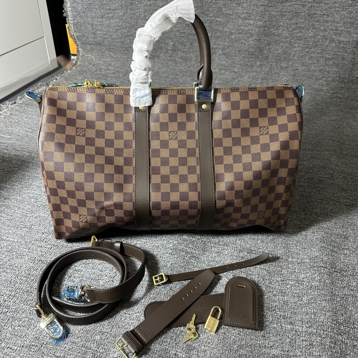 LV Keepall+Bag Set