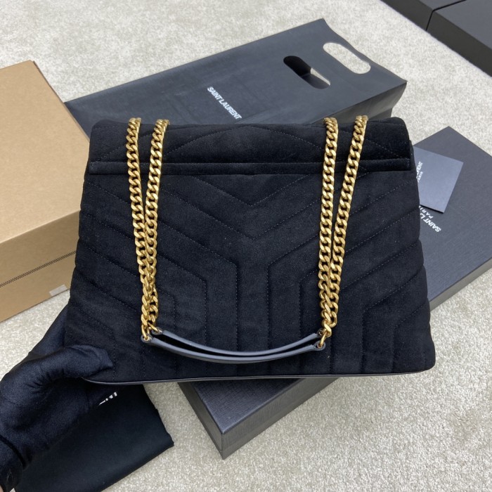 YSL Bag Suede Medium