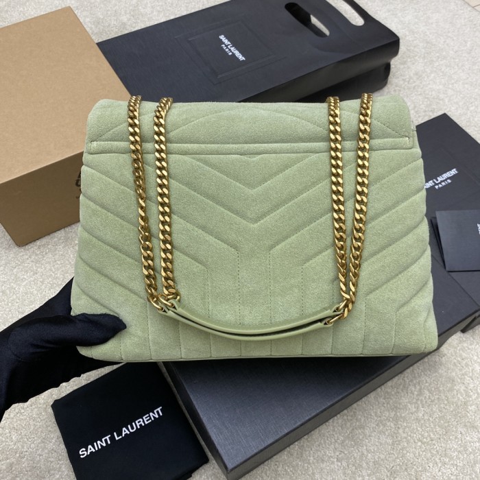 YSL Bag Suede Medium