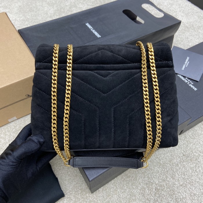 YSL Bag Suede Small