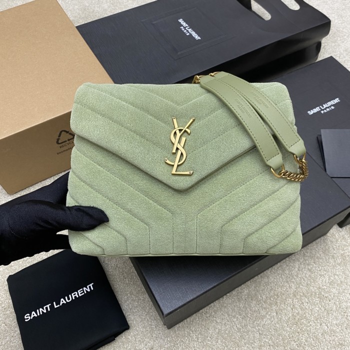 YSL Bag Suede Small