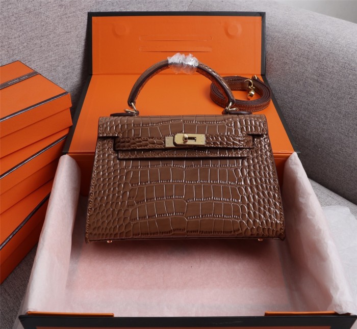 Hermes Kelly Bag 19 22cm