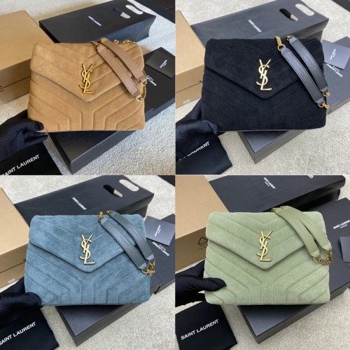 YSL Bag Suede Small