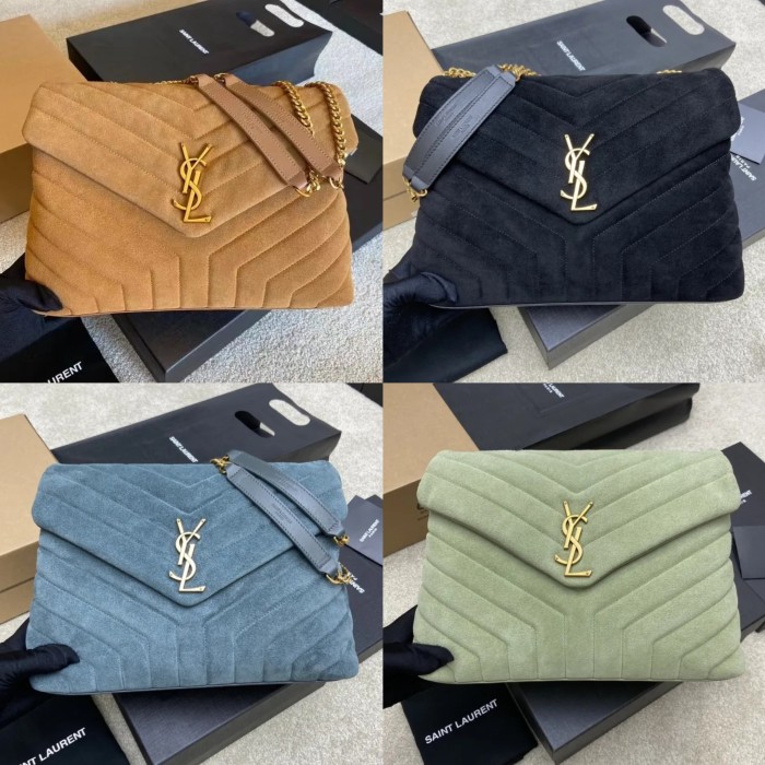 YSL Bag Suede Medium