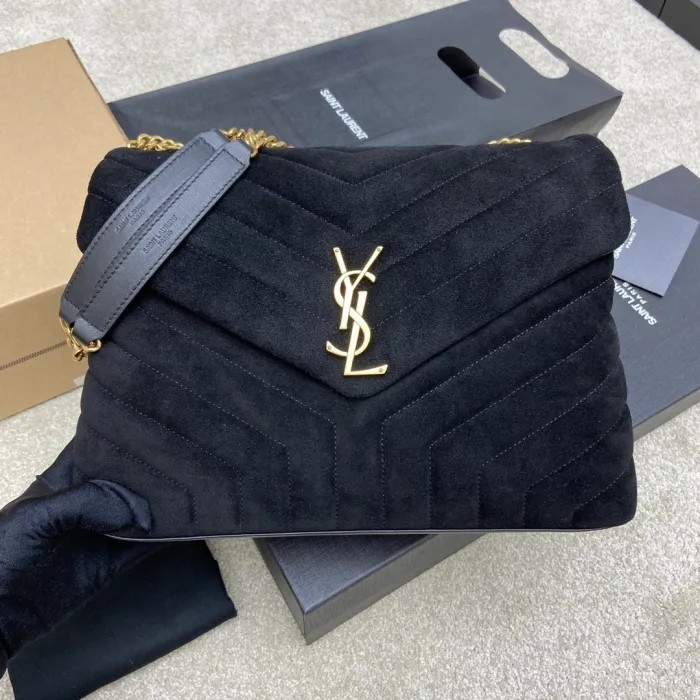 YSL Bag Suede Medium