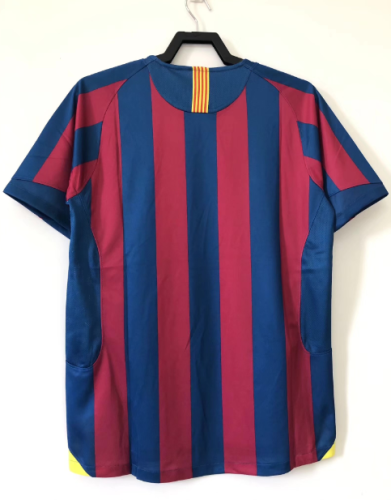 Barcelona 2005/2006 home retro shirt messi ronaldinho