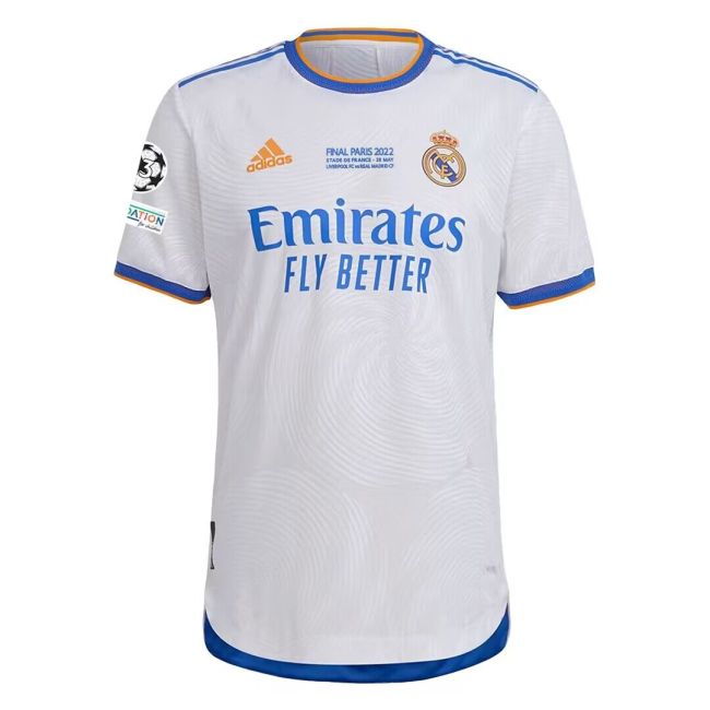 Real Madrid 2021/2022 home retro shirt final version