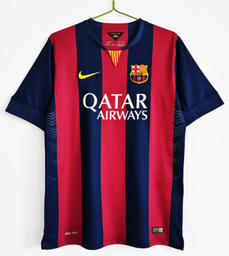 Barcelona 2014/2015 home retro shirt Messi Neymar JR