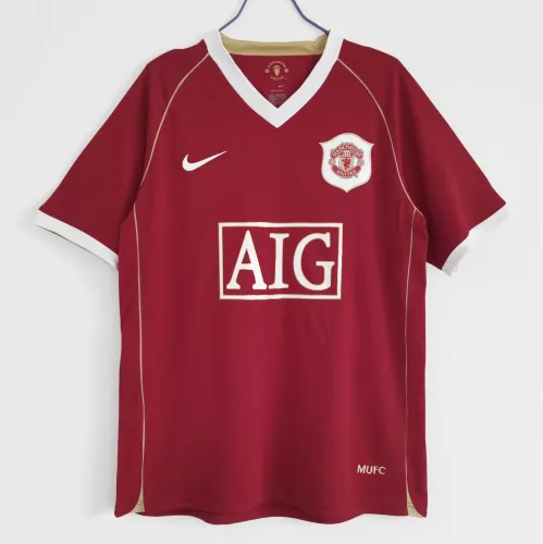 Manchester United 2006/2007 home retro shirt Ronaldo
