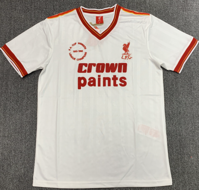 Liverpool 1985/1986 third retro shirt