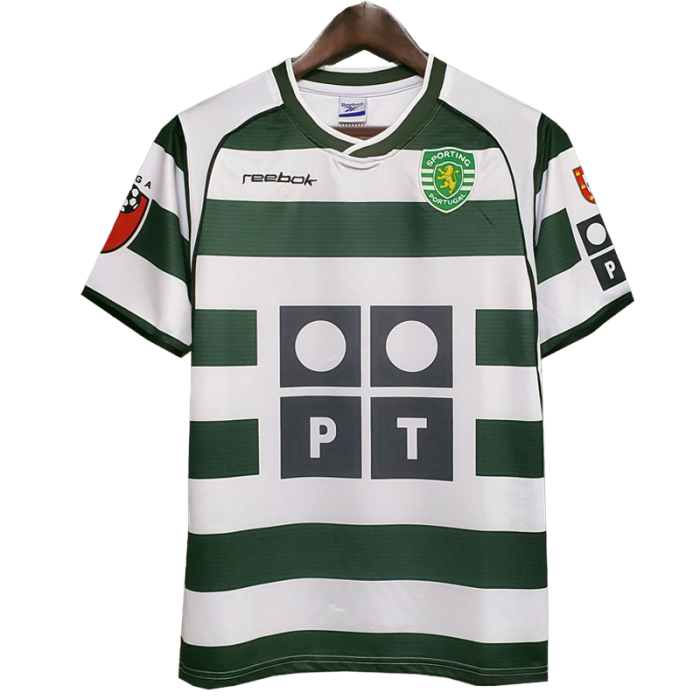 Sporting CP 2001/2003 retro home shirt Ronaldo