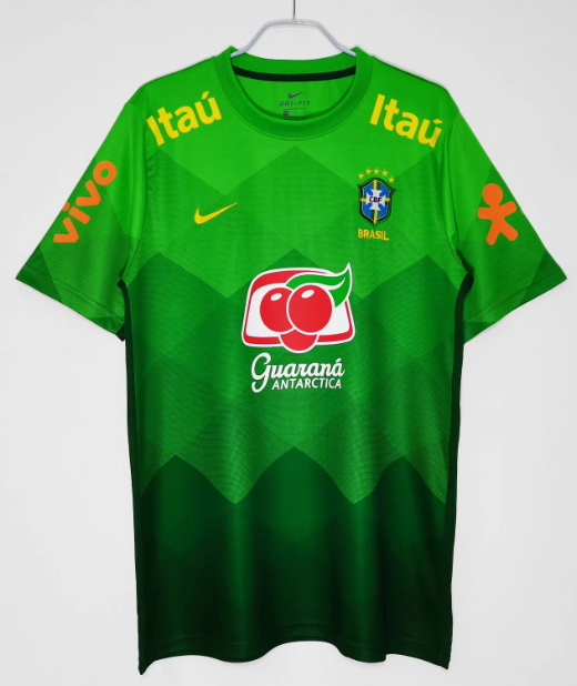 Brazil 2020 tracksuit retro shirt green