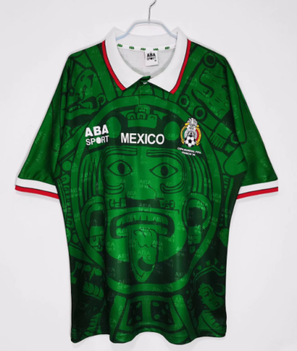 Mexico 1998 home retro shirt