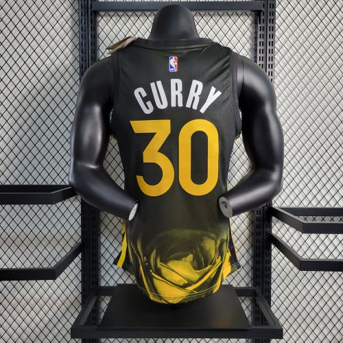 Golden State Warriors NBA Shirt 2023 Black City Curry 30