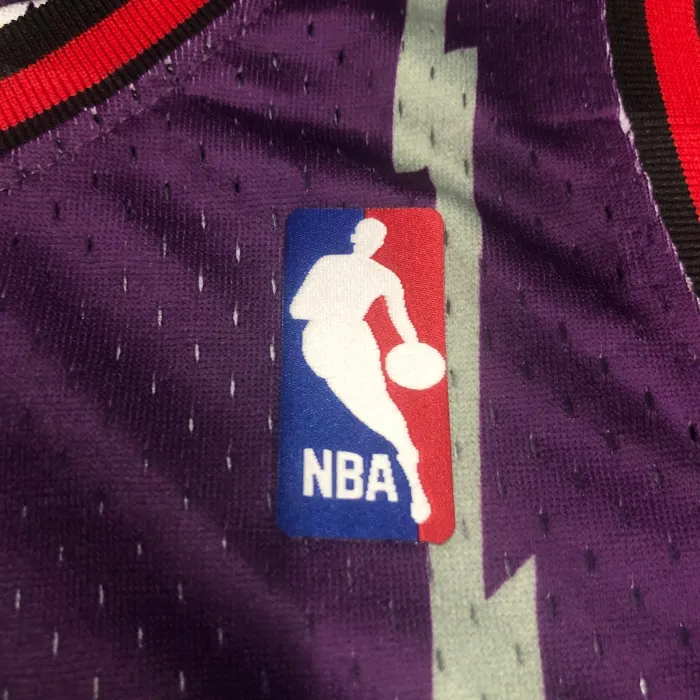 Toronto Raptors NBA Shirt 1999 Season Purple CARTER 15 McGRADY 1