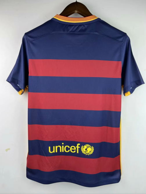 Barcelona 2015/2016 home retro shirt Messi Neymar JR