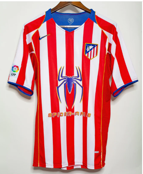 Atlético de Madrid 2004/2005 home retro shirt