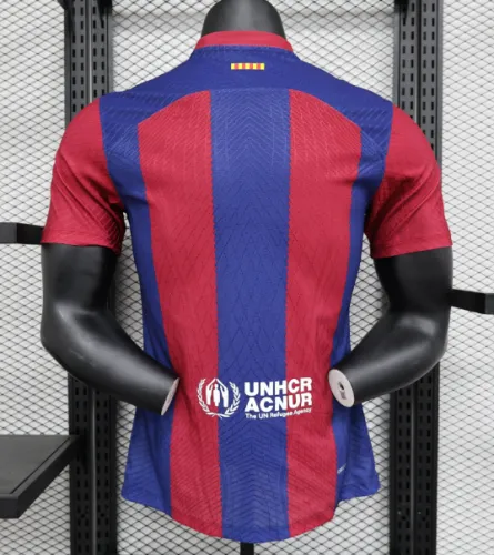 Barcelona 2023/2024 home shirt Player Version Pedri Lewandowski