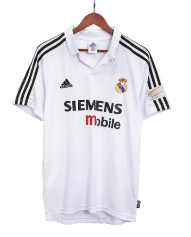 Real Madrid 2002/2003 home retro shirt