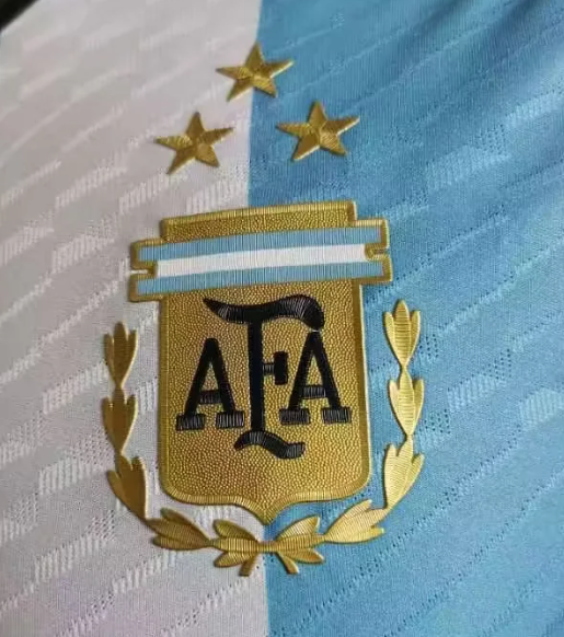 Argentina 2022/2023 home player version shirt Messi (3 stars)