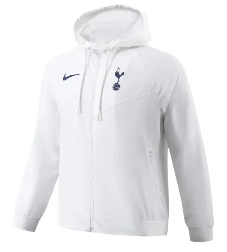 Tottenham Hotspur 2023/2024 windbreaker coat white