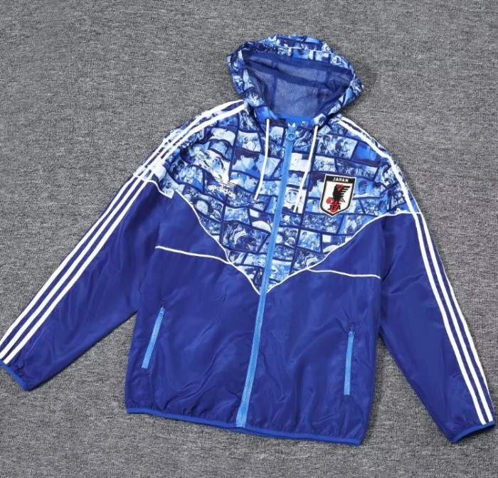 Japan 2023/2024 windbreaker coat blue