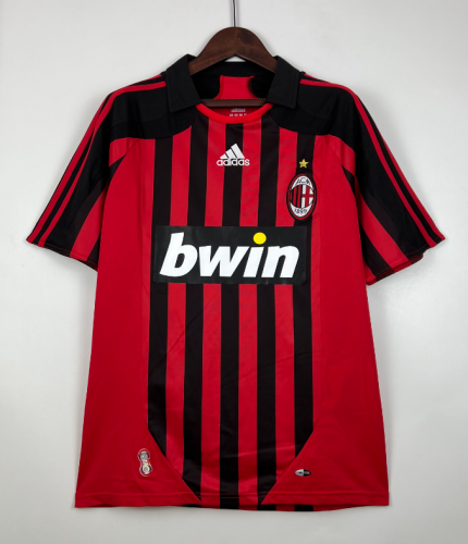 AC Milan 2007/2008 home retro shirt MALDINI KAKA