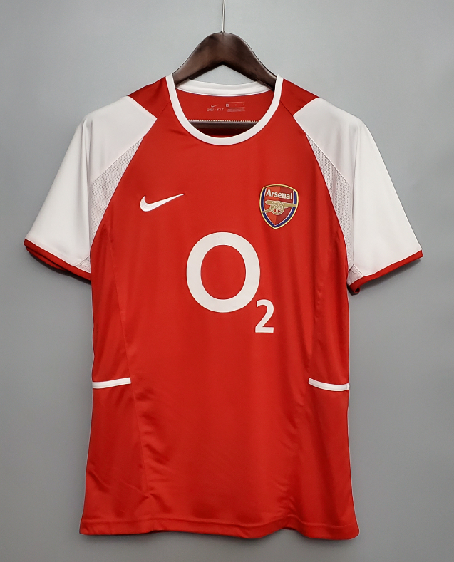 Arsenal 2002/2003 home retro shirt