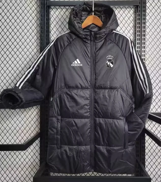 Real Madrid 2023/2024 Cotton jacket black