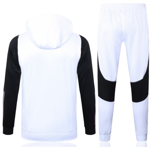 Juventus 2023/2024 hooded tracksuit white