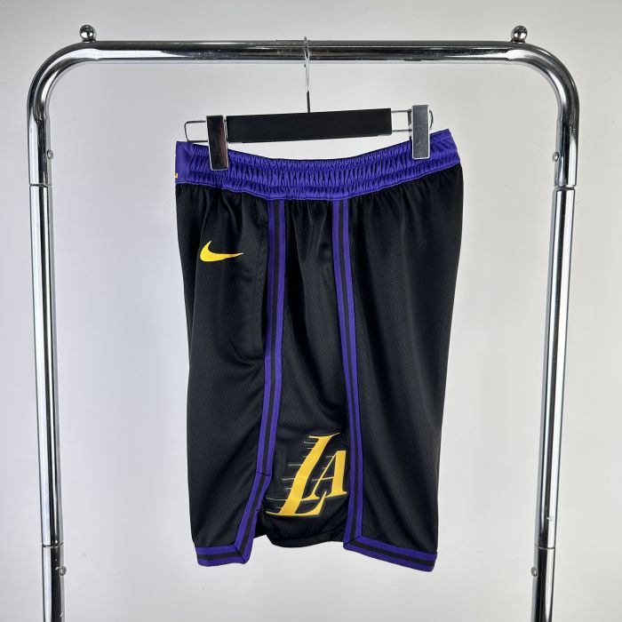 Lakers NBA Shorts 2024 Season City Version