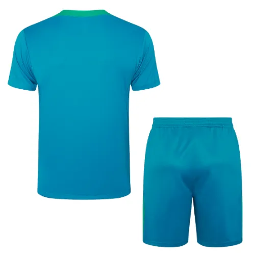 Portugal 2024 Short sleeve tracksuit light blue