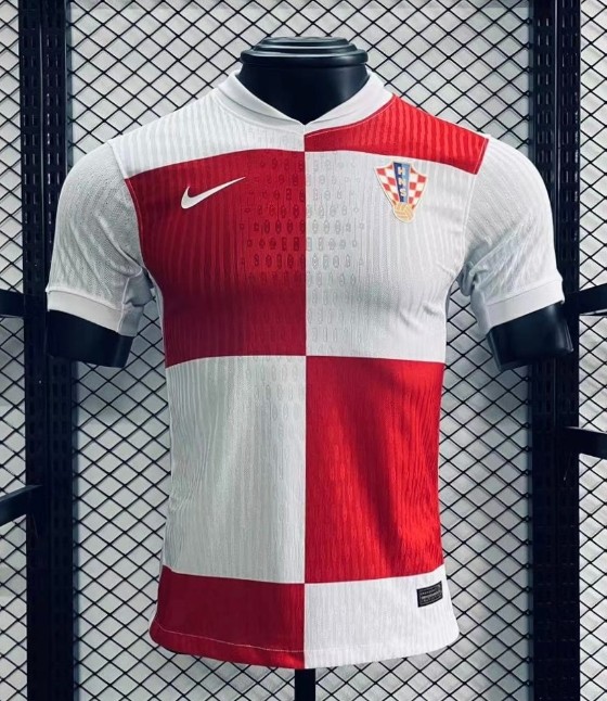 Croatia 2024 home shirt palyer version