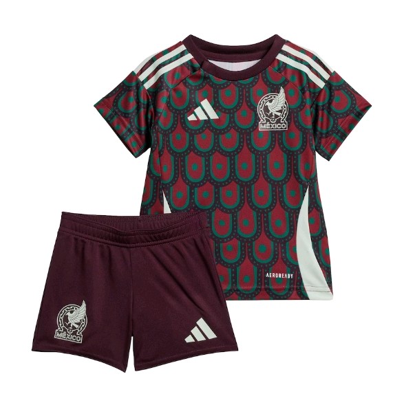 Mexico Nation team 2024 home full set kit (Adult and Kids)