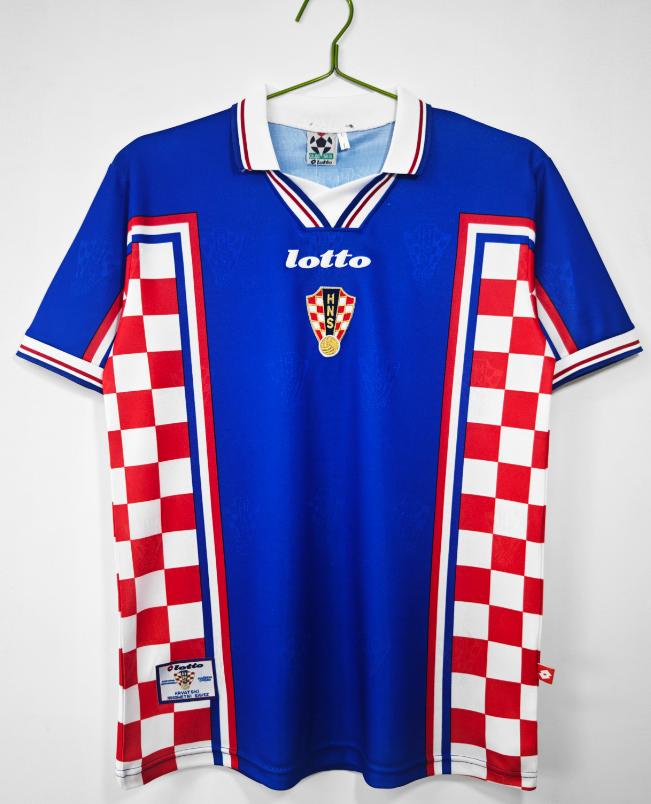 Croatia 1998 retro away shirt