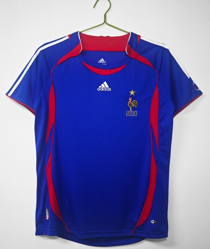 France 2006 home shirt  Zidane