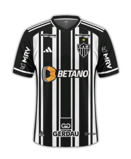 Atlético Mineiro 2024/2025 home shirt