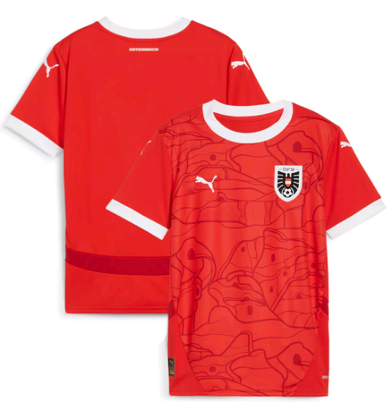 Austria 2024 home shirt