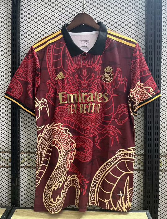 Real Madrid 2024/2025 Dragon version red