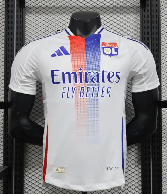 Olympique Lyonnais 2024/2025 home shirt player version