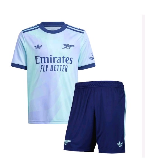 Arsenal 2024/2025 third full set kit (Adult and Kids)