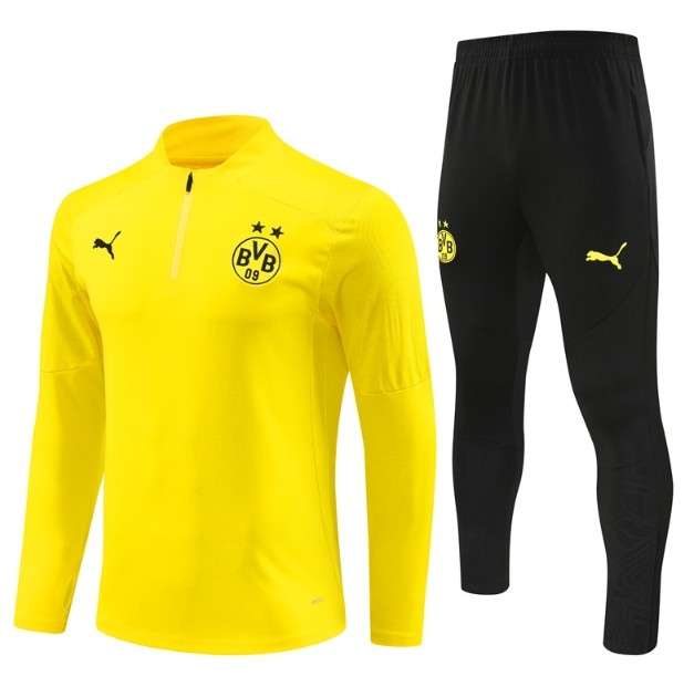 Dortmund  2024/2025 1/4 zipper tracksuit yellow