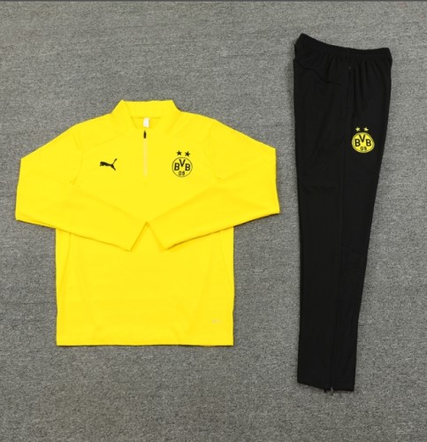 Dortmund  2024/2025 1/4 zipper tracksuit yellow