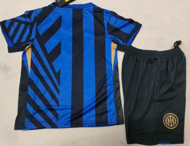 Inter Milan 2024/2025 home full set kit (Adult and Kids)