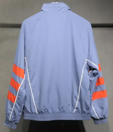 Liverpool 2024/2025 windbreaker coat retro styles grey