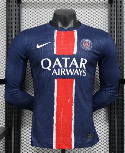 Paris Saint-Germain PSG 2024/2025 home player version shirt long-sleeve