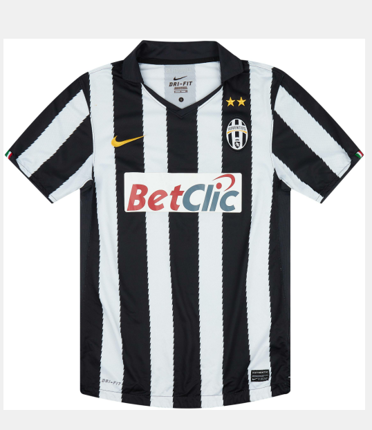juventsu  2010/2011 home retro shirt DEL PIERO